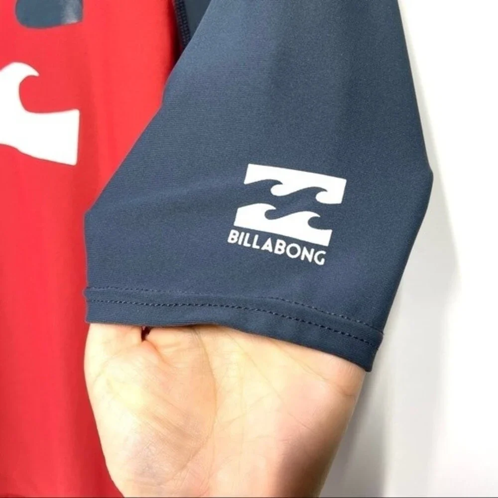 Billabong Team Wave Short Sleeve Rashguard S NWOT